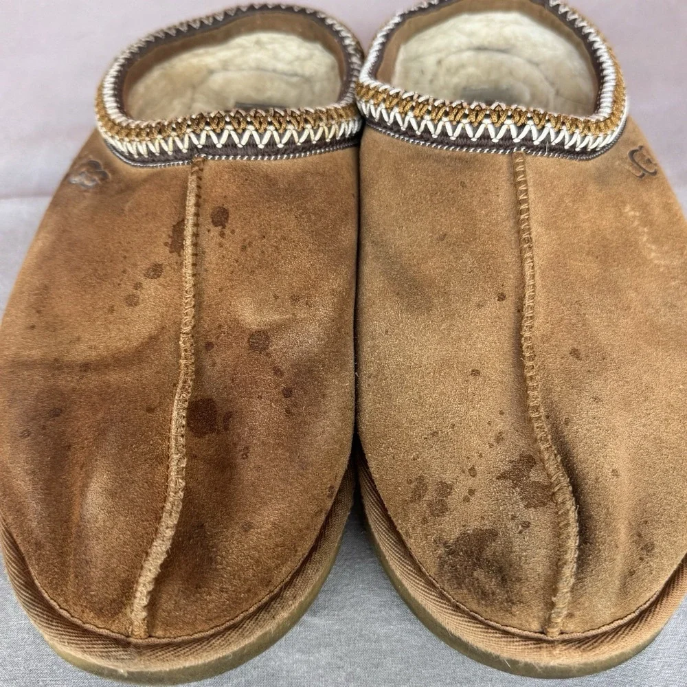 Size 13 - Uggs Tasman Men's‎ Chestnut Authentic Slip On Shoe Boots 5950